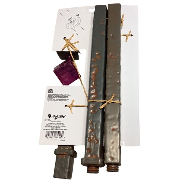 Minecraft Movie Malgosha Piglin Staff Costume Hand Held Prop Magic - Picture 3 of 5